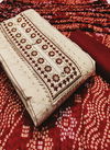 White Colour Designer Suit Cotton Dress Material With Embroidery Work 0004